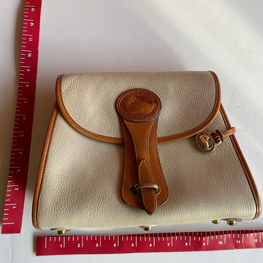 Dooney & Bourke Vintage Essex Saddle-Style AWL Shoulder Purse
